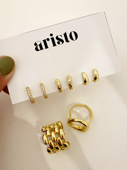 Set de argollas mini