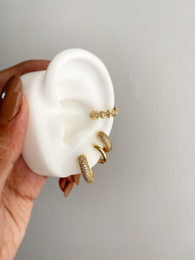 Earcuff rombo