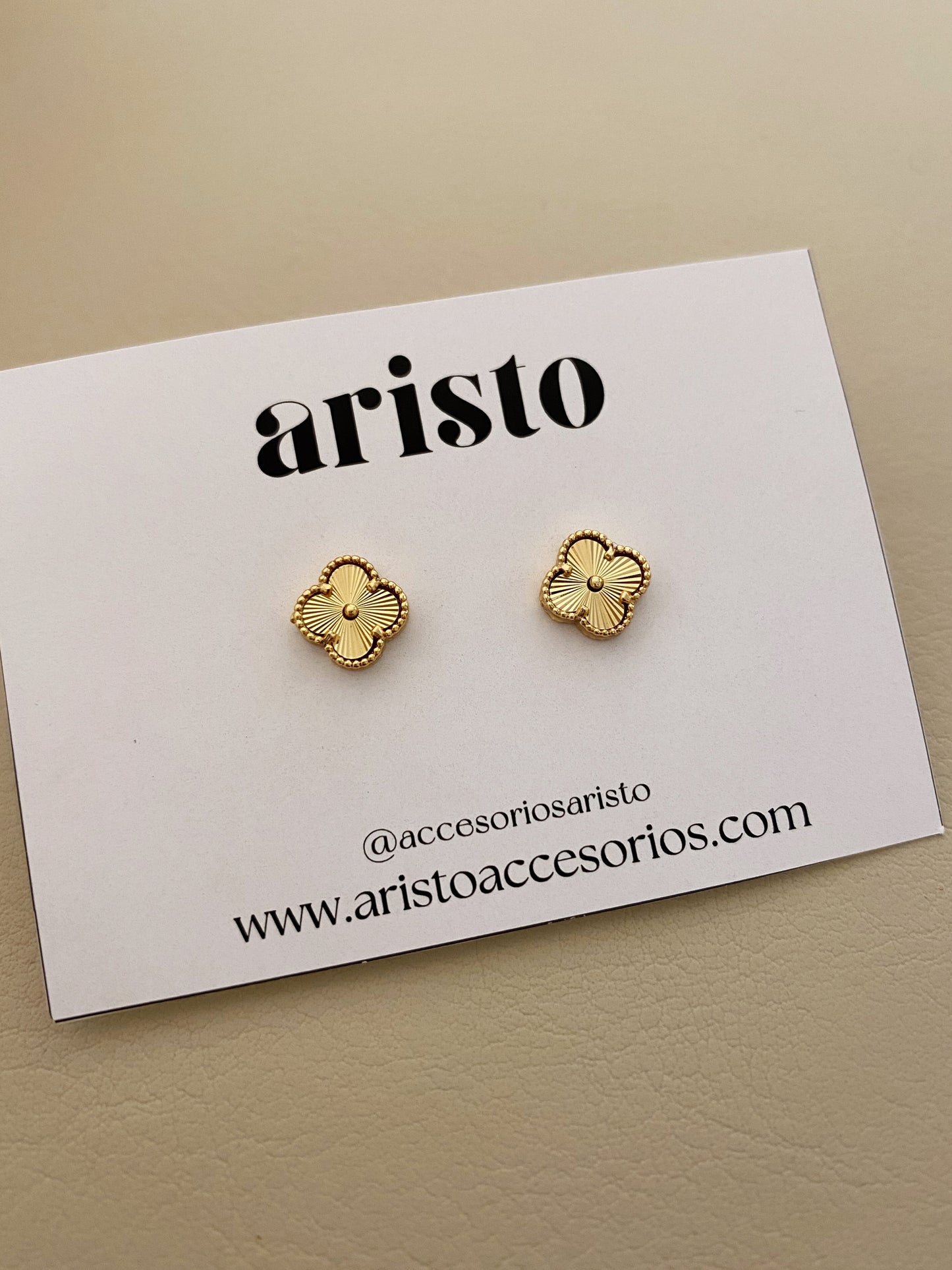 Zarcillos Camila gold