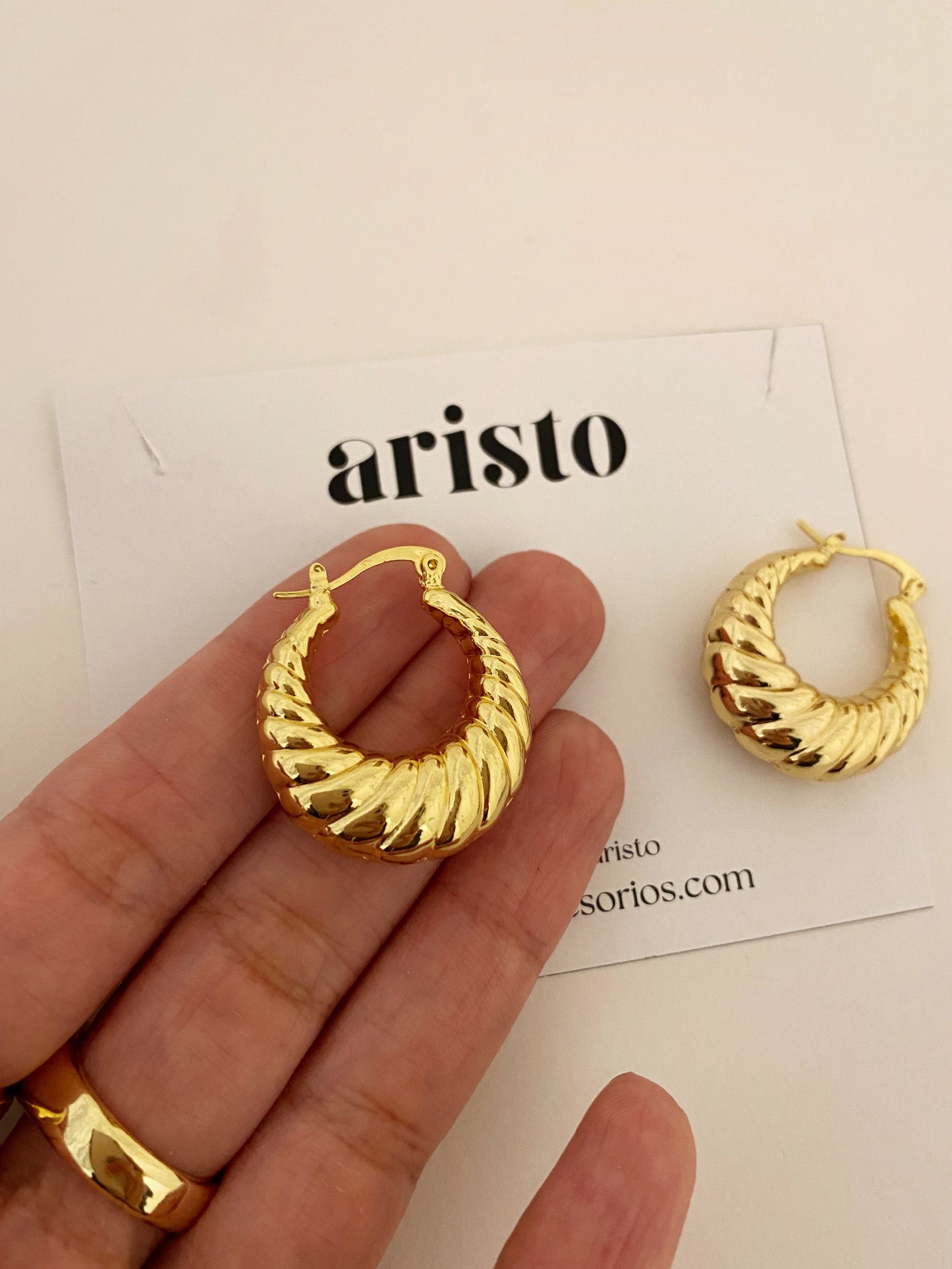 Argollas Croissant