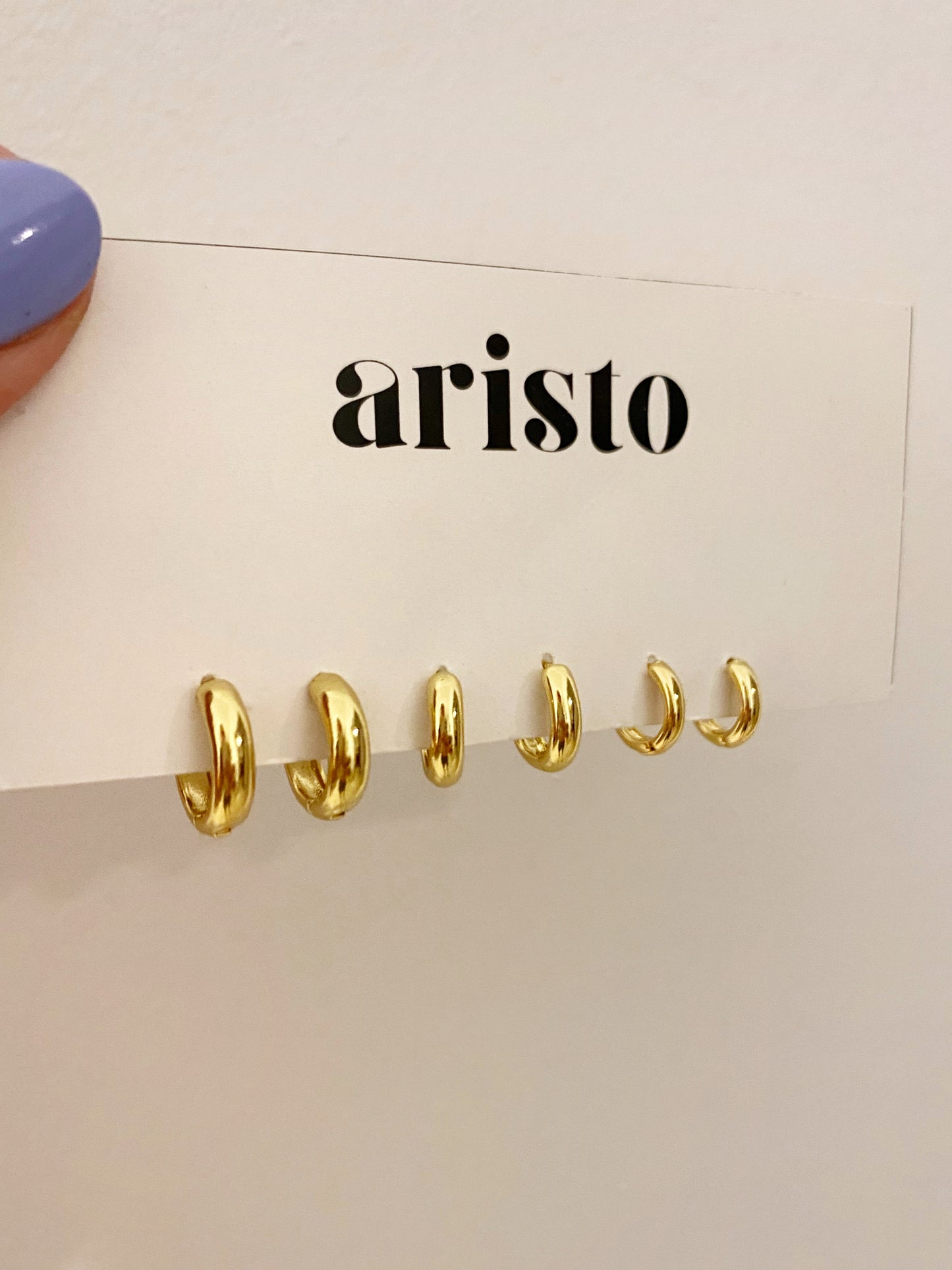 Set de argollas basic