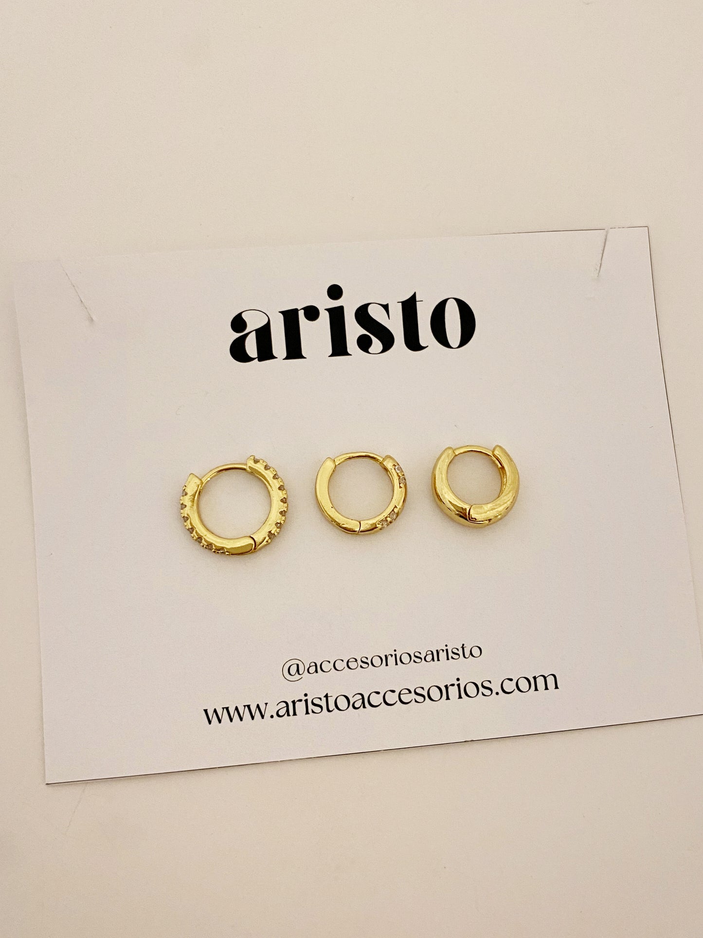 Set de argollas mini