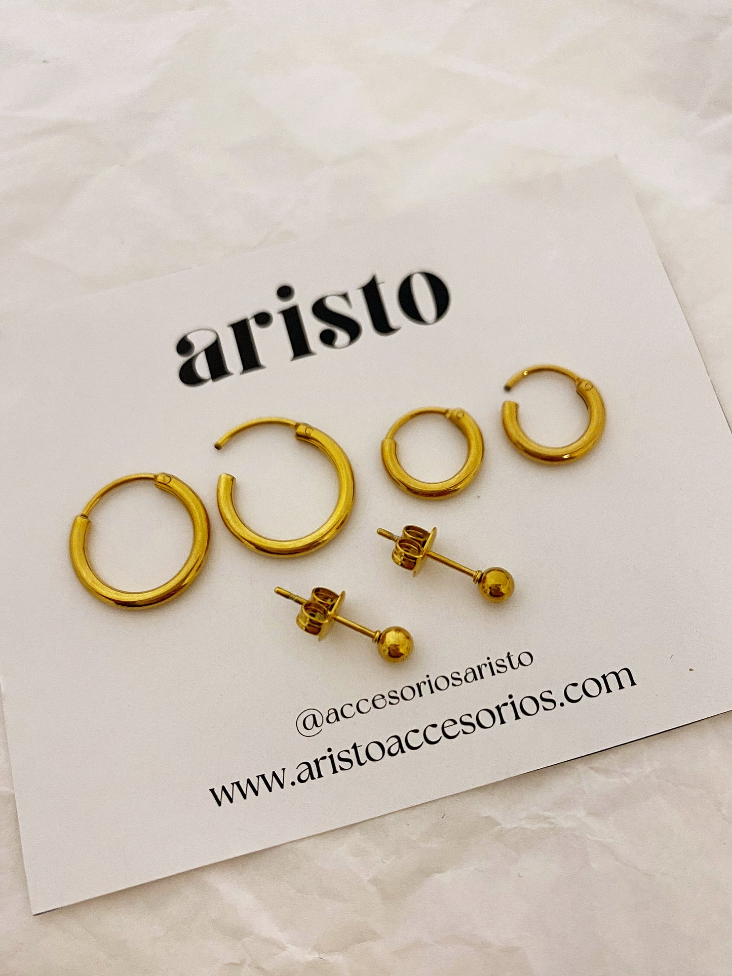 Set de zarcillos Lina
