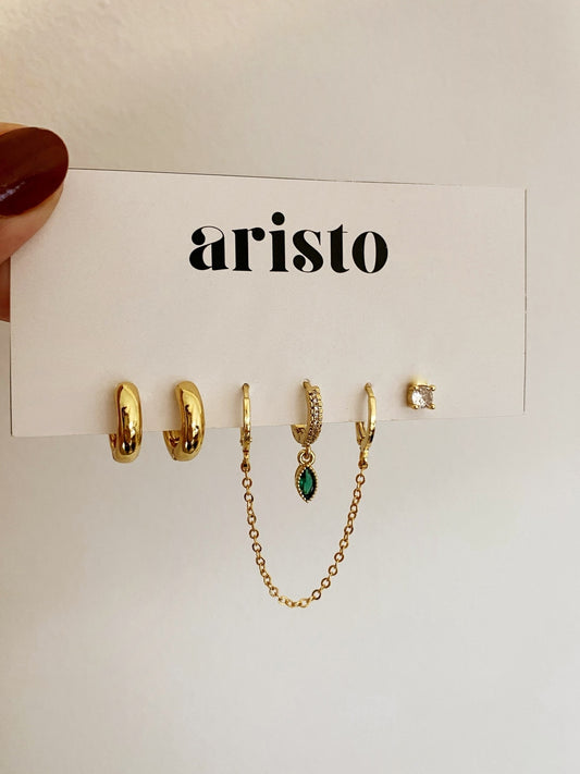 Set zarcillos Julieta