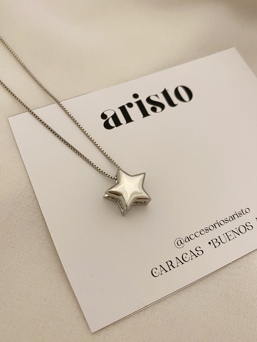 Collar Star silver