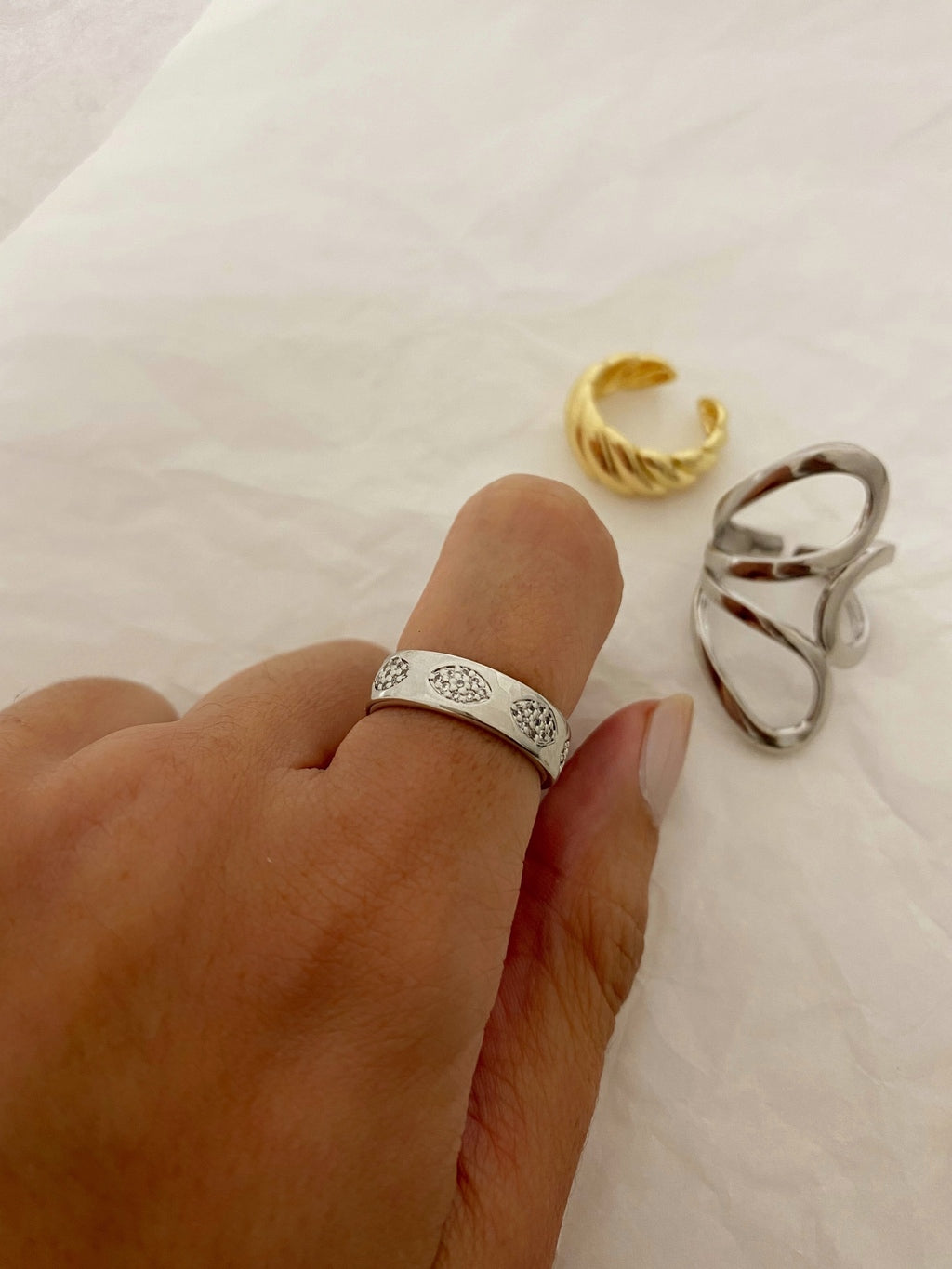 Anillo Becky silver