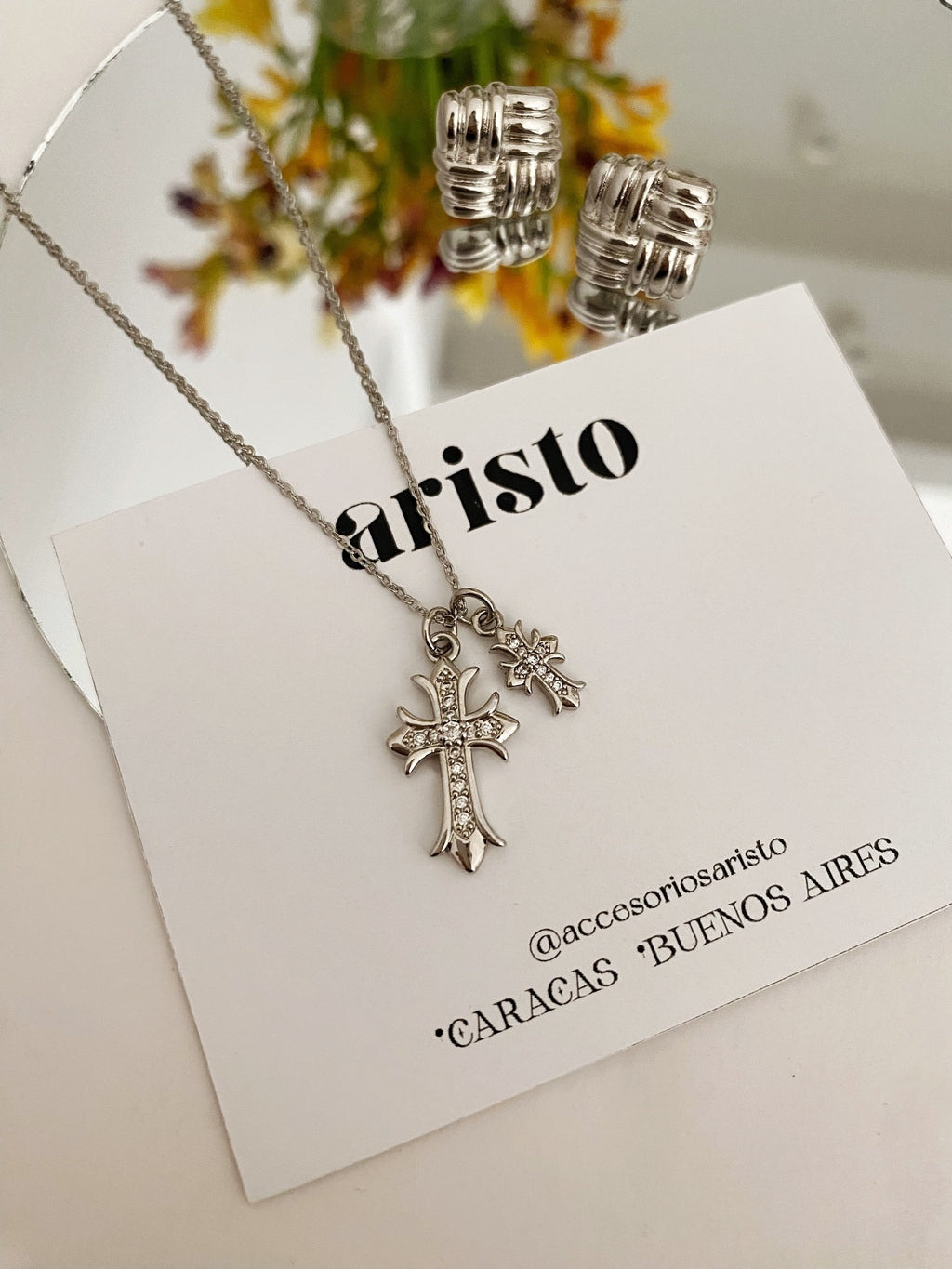 Collar Cristina silver