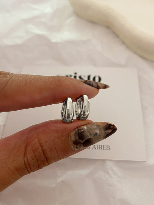 Argollas Hillary silver