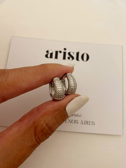 Argollas Catalina silver