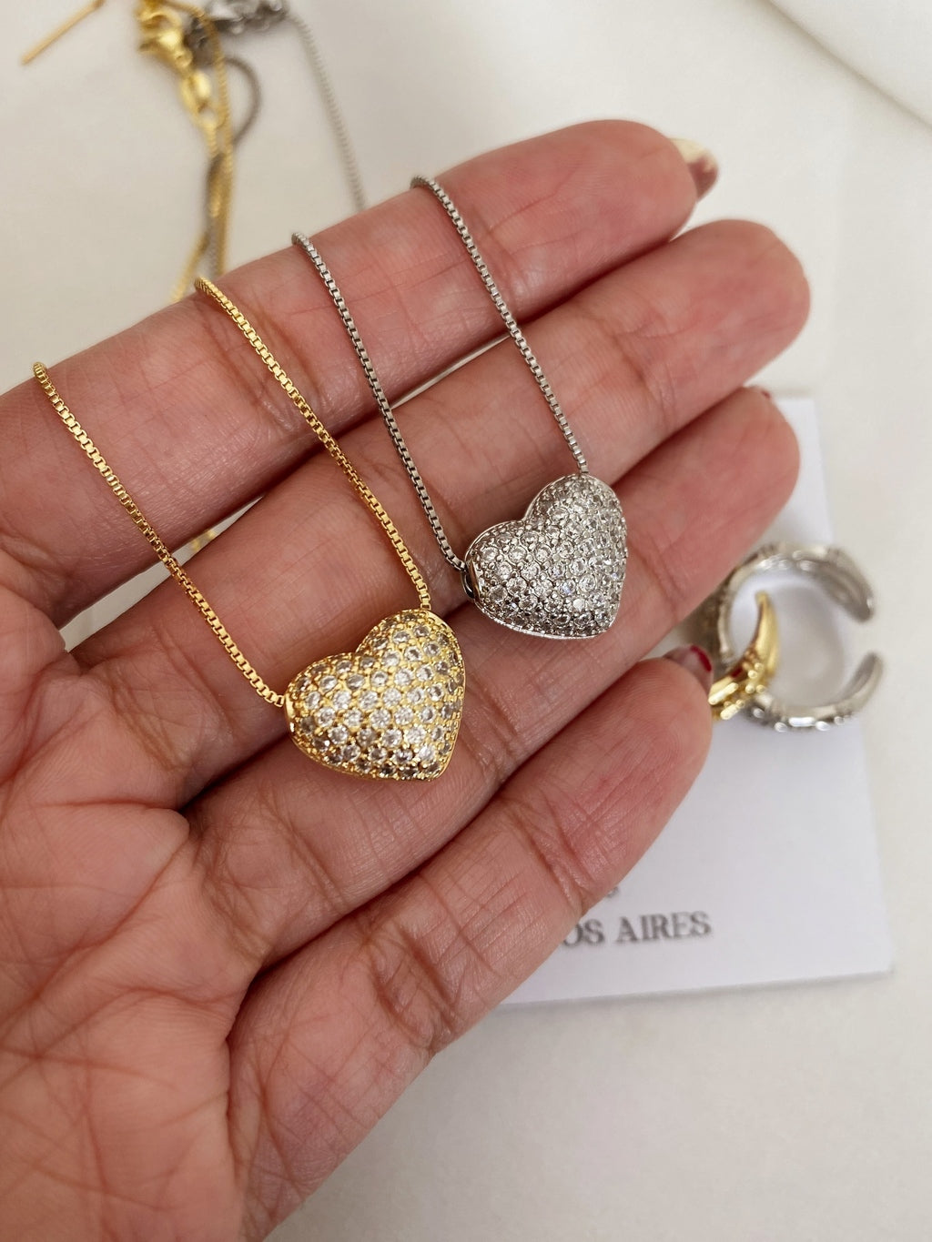 Collar Amara silver