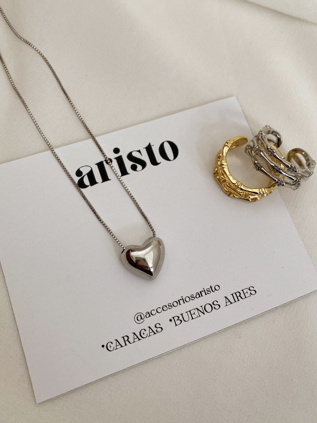 Collar True love silver