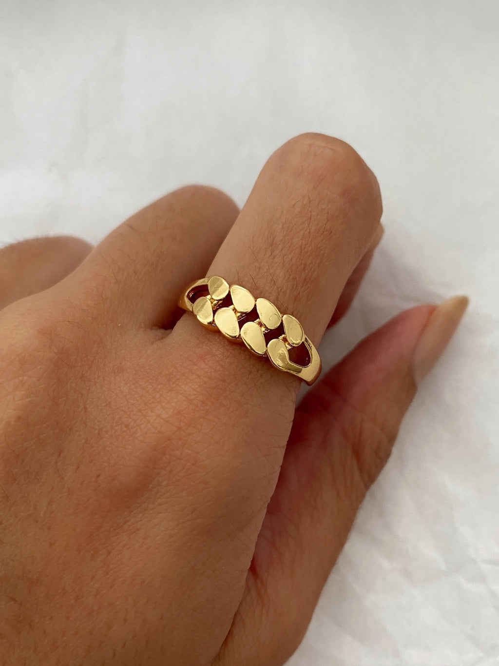 Anillo link gold