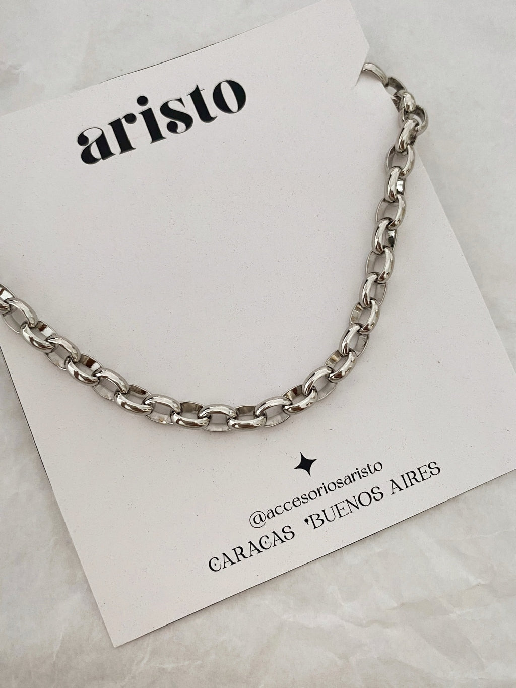 Cadena Roxy silver