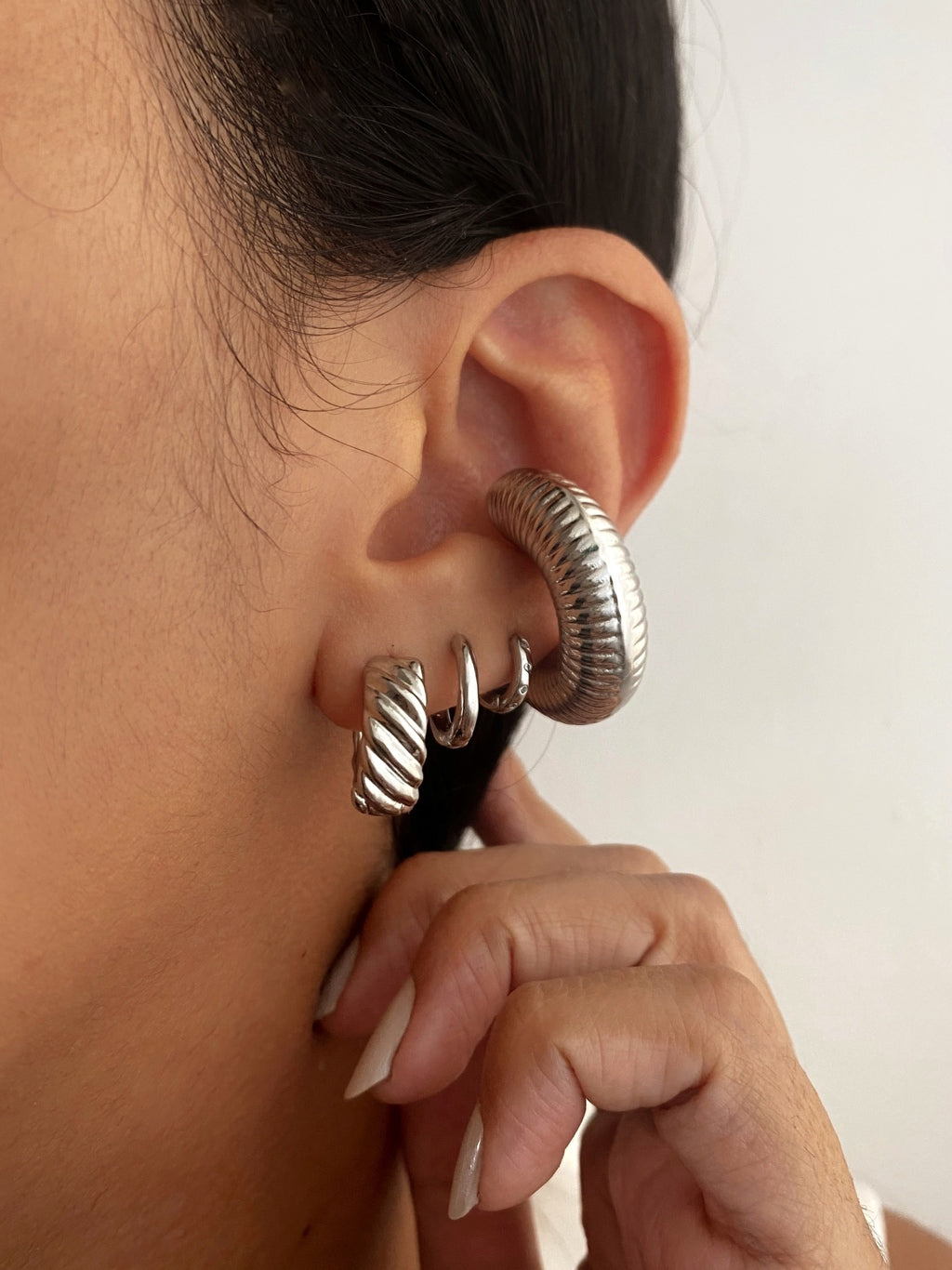 Earcuff Brooklyn silver