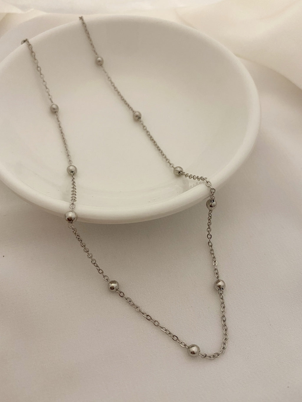 Collar balines silver