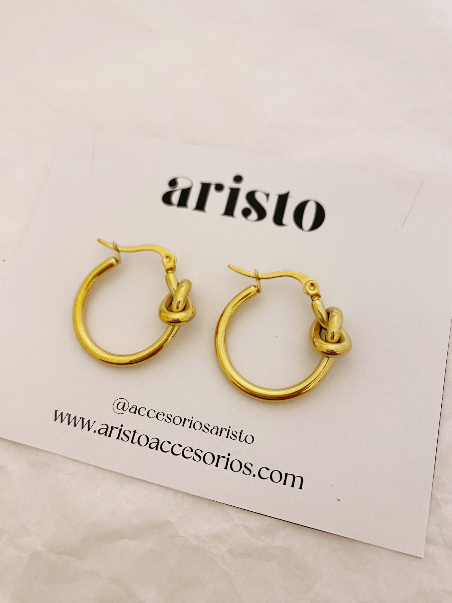 Argollas nudo