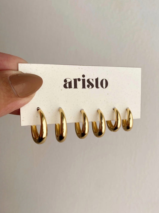 Set de argollas Kelly