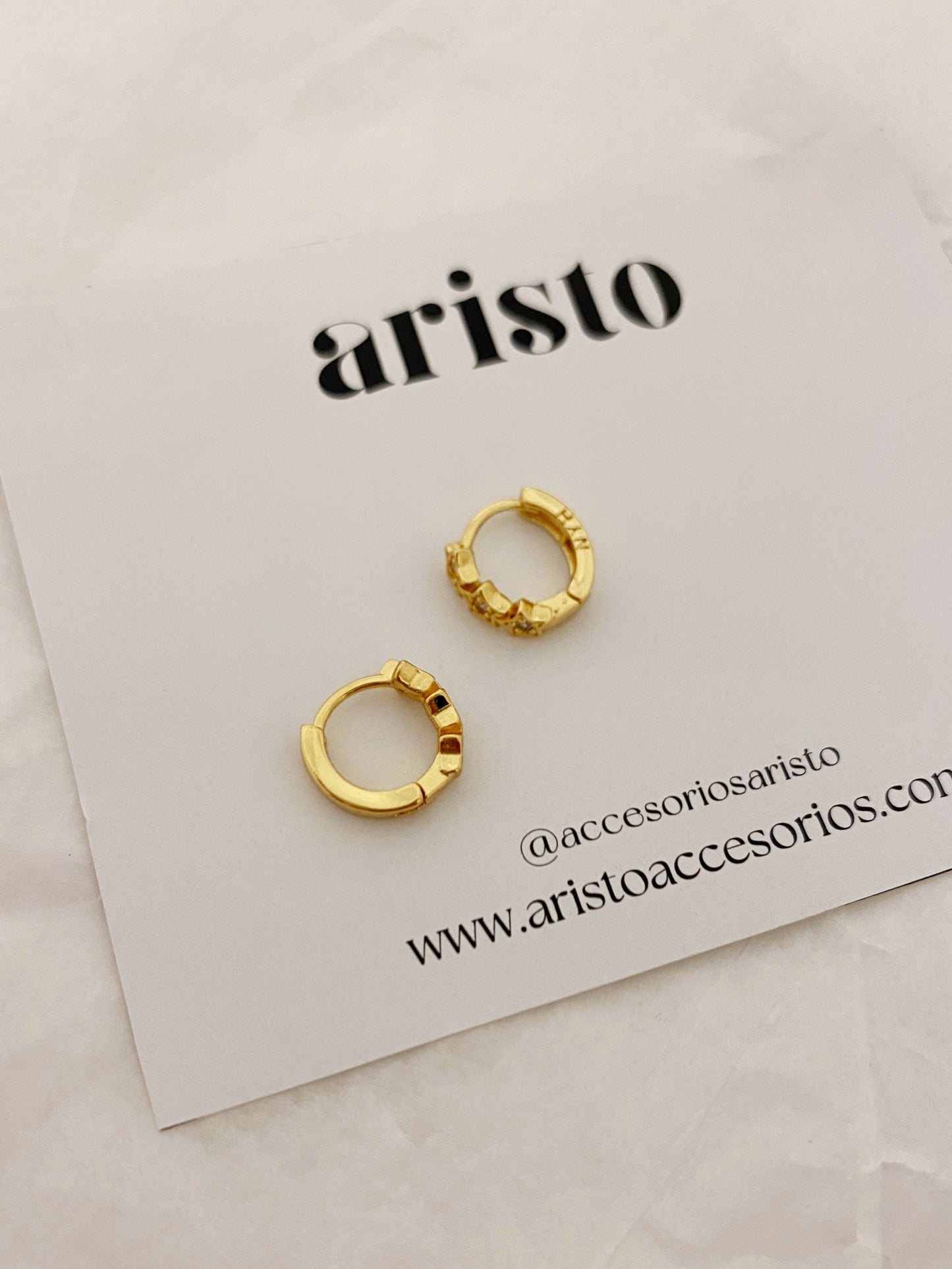 Argollas mini star