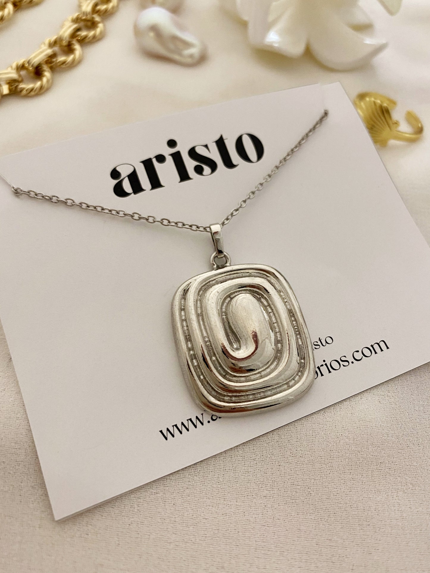 Collar Daría silver