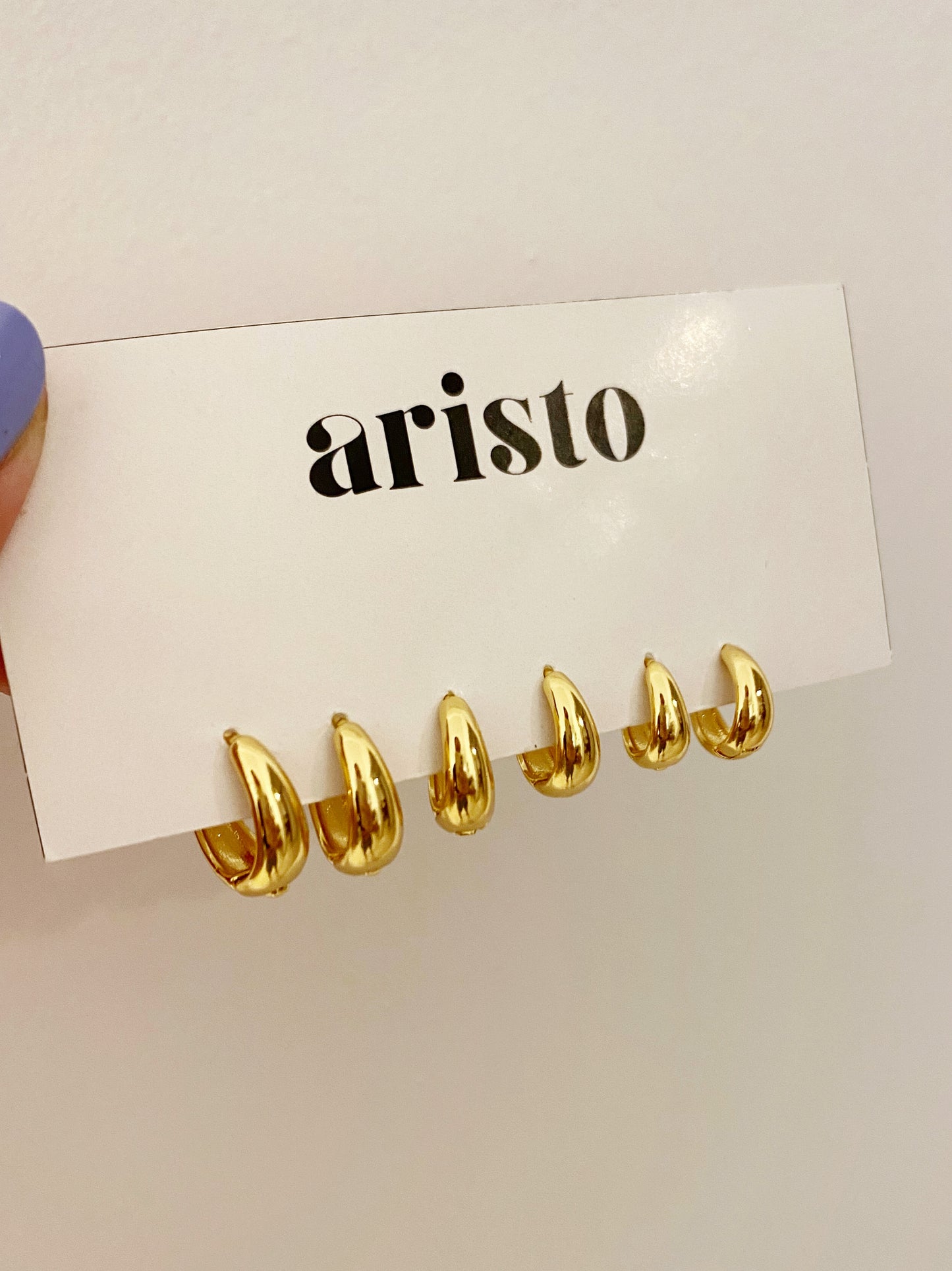 Set de argollas Kelly