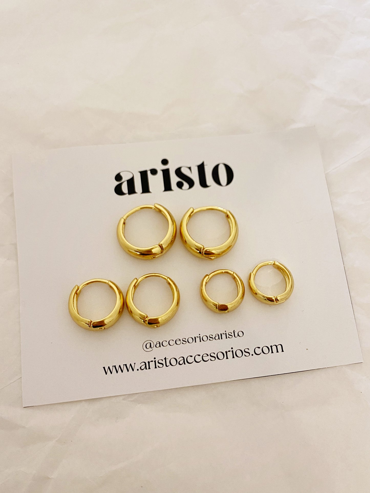 Set de argollas Kelly