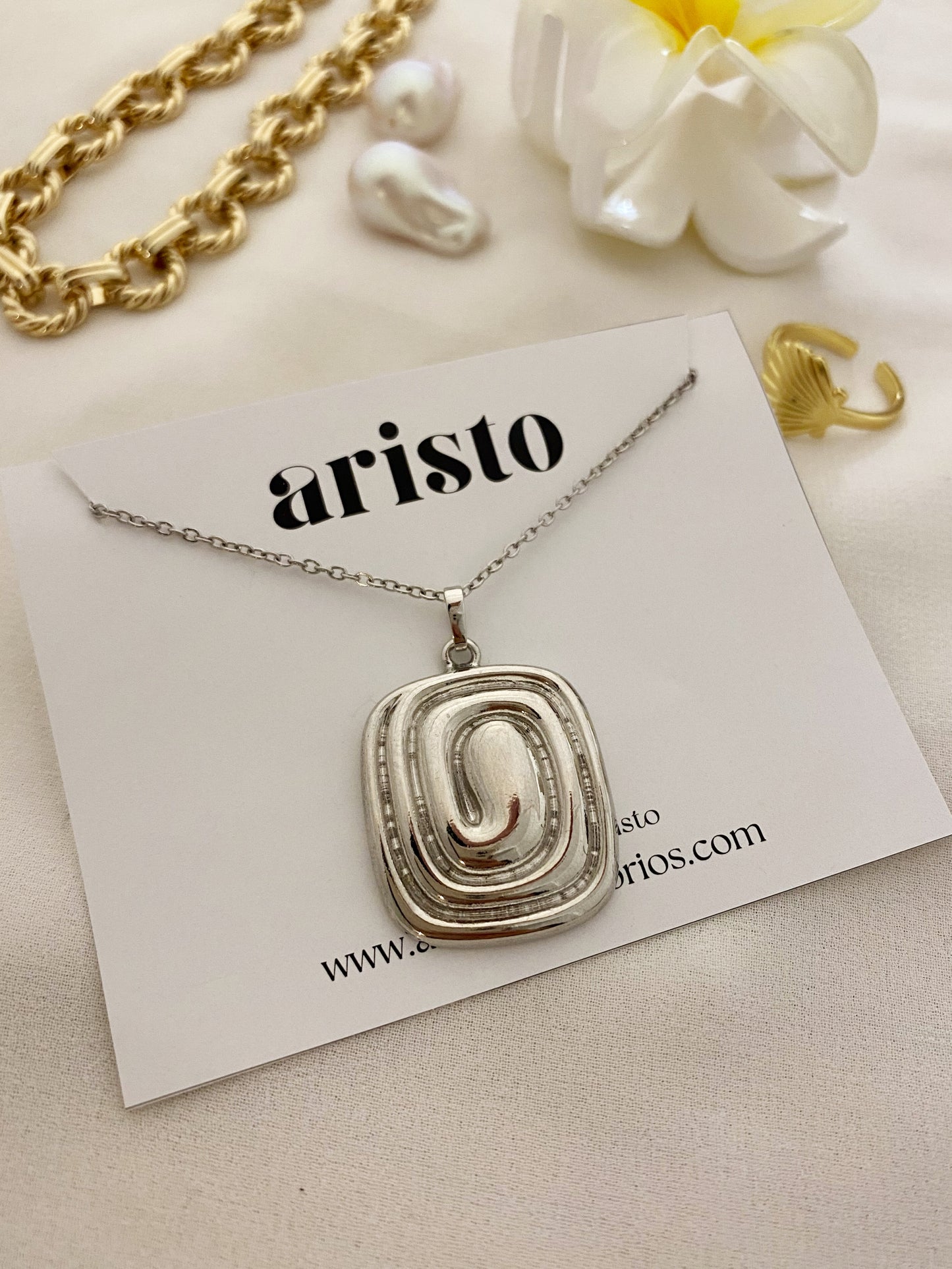 Collar Daría silver