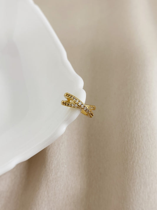 Earcuff cruzado