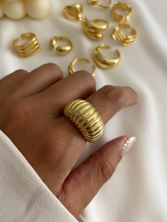 Anillo Dalia maxi