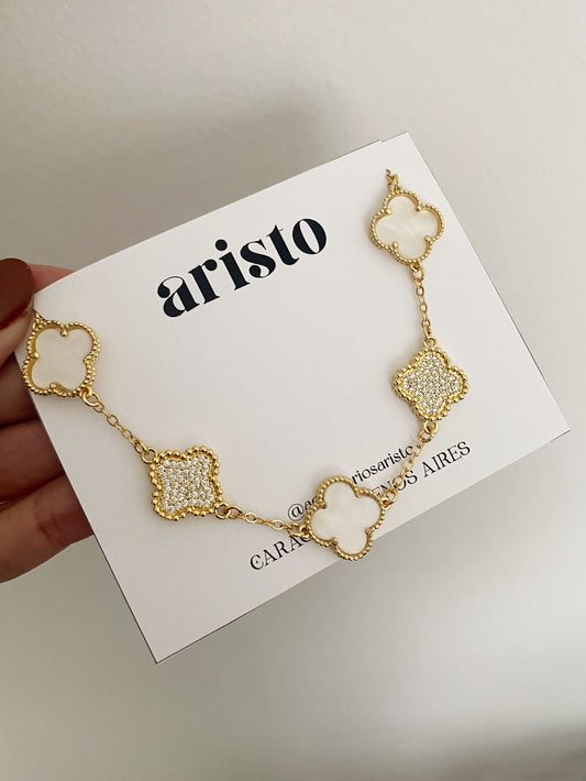 Pulsera Camila White extra