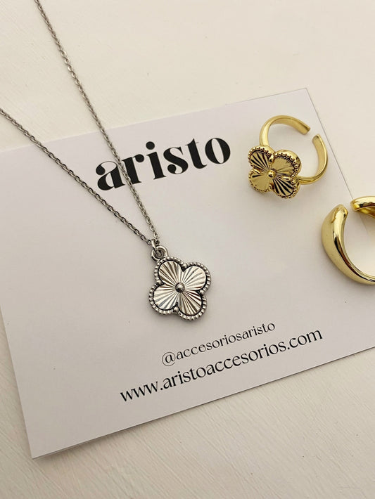 Collar Camila silver