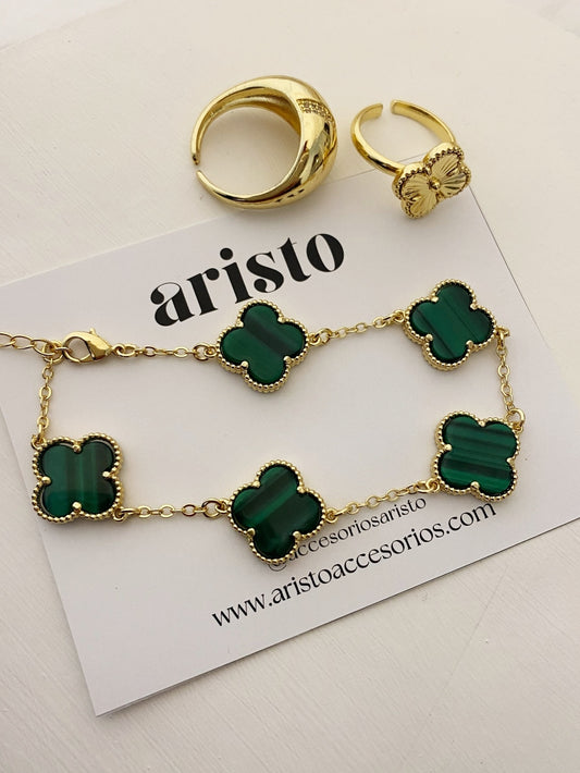 Pulsera Camila verde