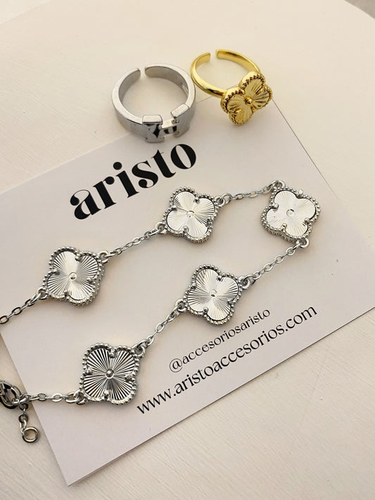 Pulsera Camila silver