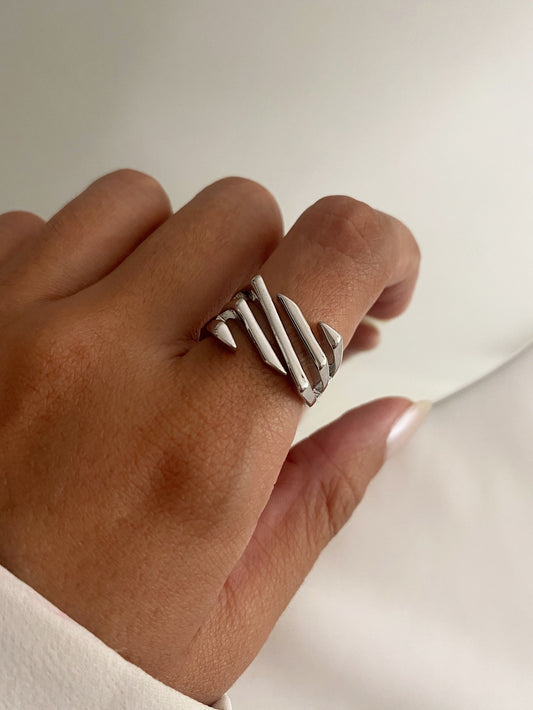Anillo Angela silver