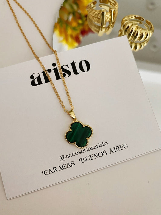 Collar Camila verde