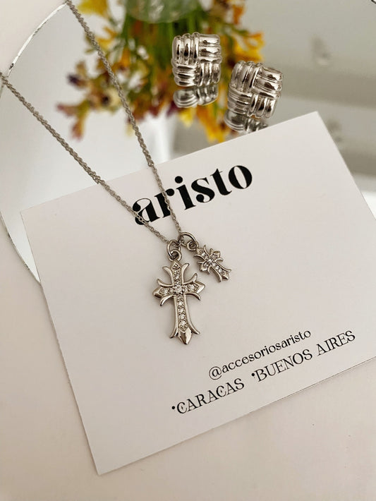Collar Cristina silver