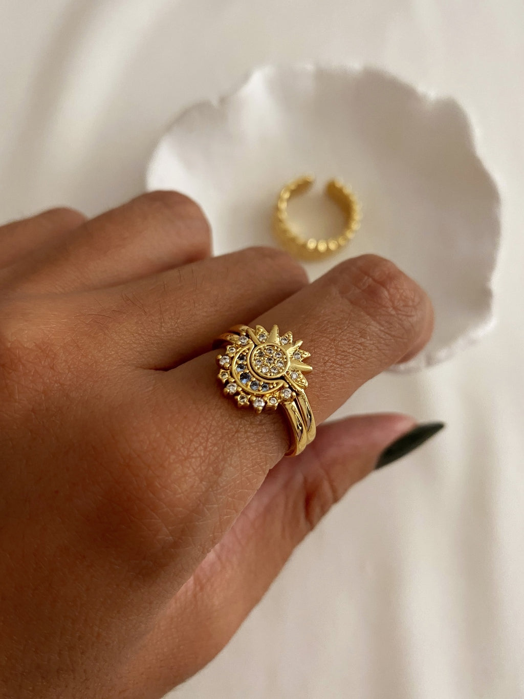 Dúo anillos Moonlight