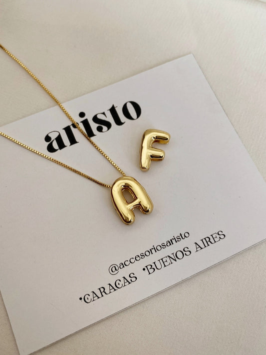 Collar inicial chunky
