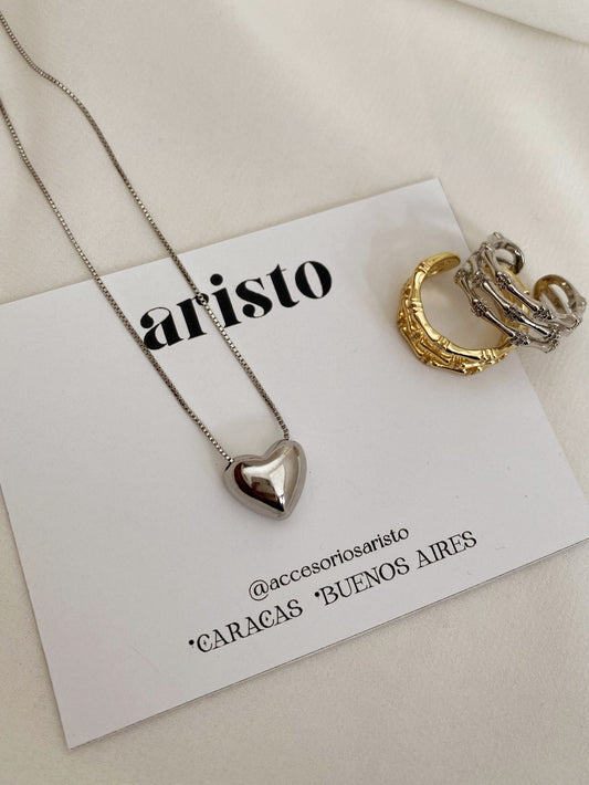 Collar True love silver