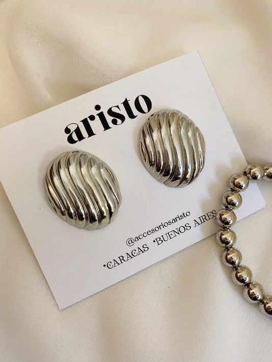 Zarcillos Lena Silver