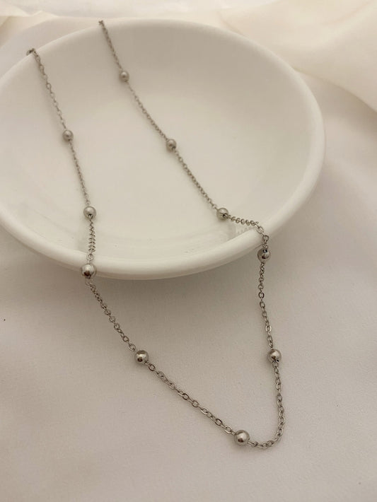 Collar balines silver